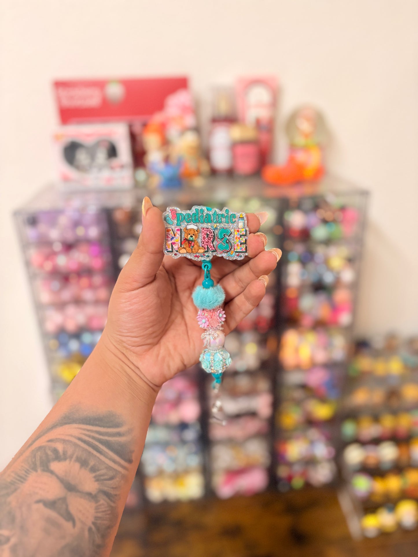 Pediatric Nurse Badge reel