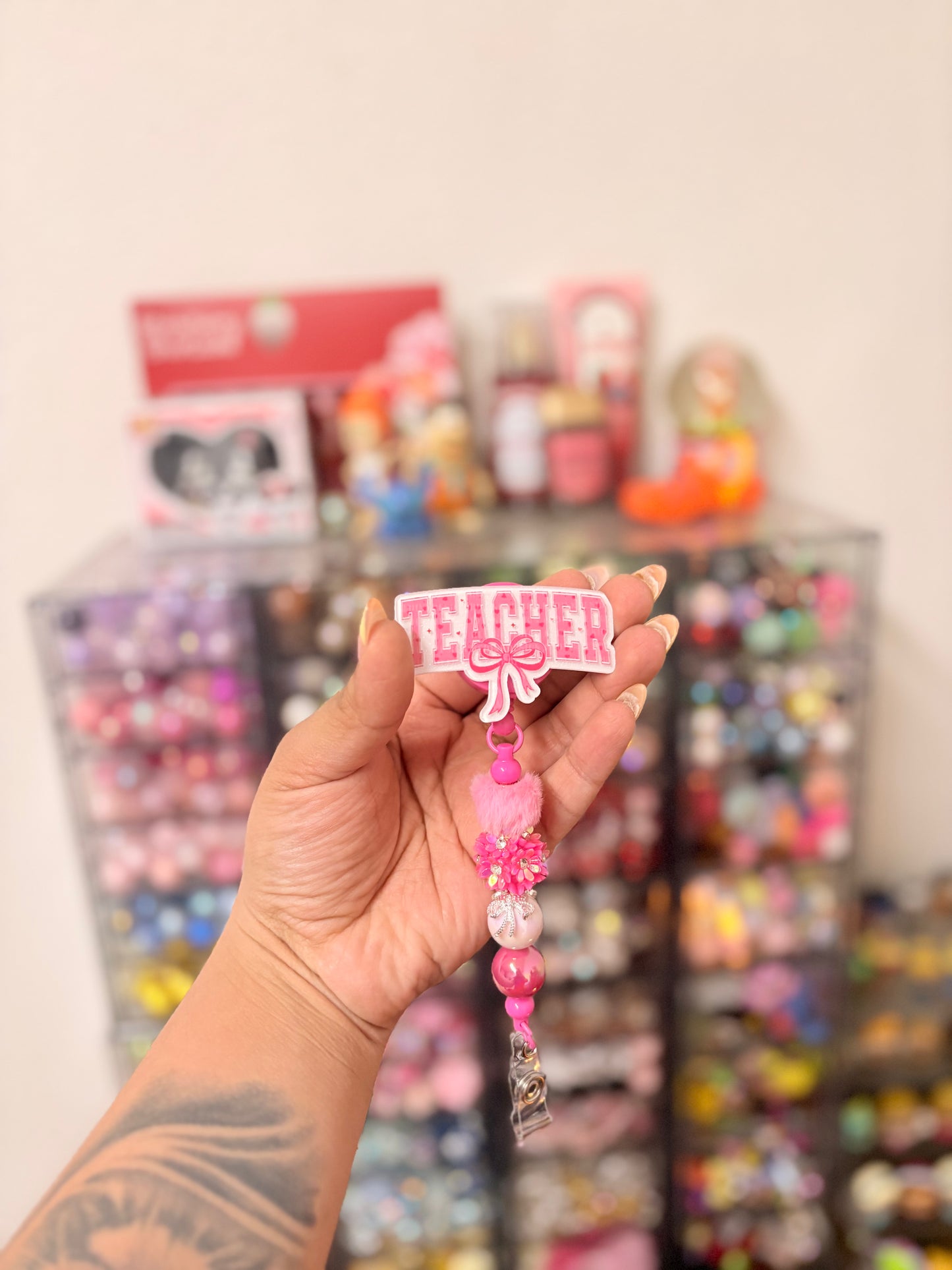 Teacher Badge reel